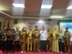 Foto bersama saat Perwakilan Ombudsman RI Provinsi Kepri resmi mengumumkan hasil Opini Penilaian Maladministrasi Pelayanan Publik Tahun 2025. Foto: Ist