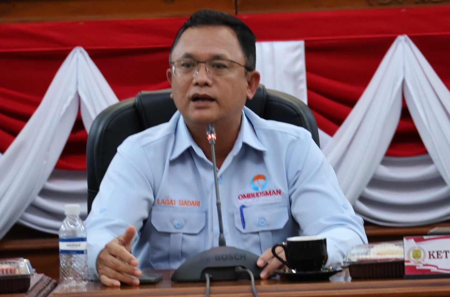 Kepala Perwakilan Ombudsman RI Kepri, Lagat Siadari. Foto: Ist