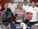 IMG-20260218-WA0057 Polsek Nongsa melaksanakan konfrensi pers pengungkapan kasus Curas. Foto: Humas Polresta Barelang