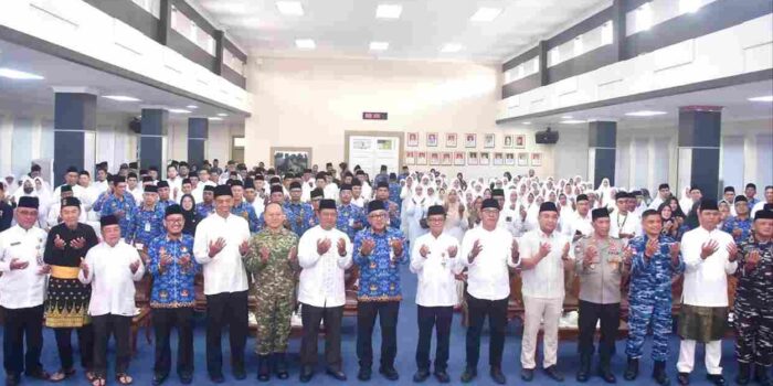 Acara pelepasan keberangkatan JCH asal Tanjungpinang tahun 2026 oleh Pemko Tanjungpinang. Foto: Ist