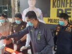 Kegiatan pemusnahan barang bukti sabu dan pil ekstasi di Mapolresta Tanjungpinang. Foto: Rindu Sianipar
