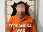 WAS, pelaku kasus dugaan penganiayaan kepada seorang driver ojol di Batam saat diamankan polisi. Foto: Dok Polsek Bengkong