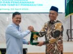 Penandatanganan perjanjian kerjasama Bidang Datun oleh Kejati Kepri bersama BPN dan Kemenag Kepri. Foto: Ist