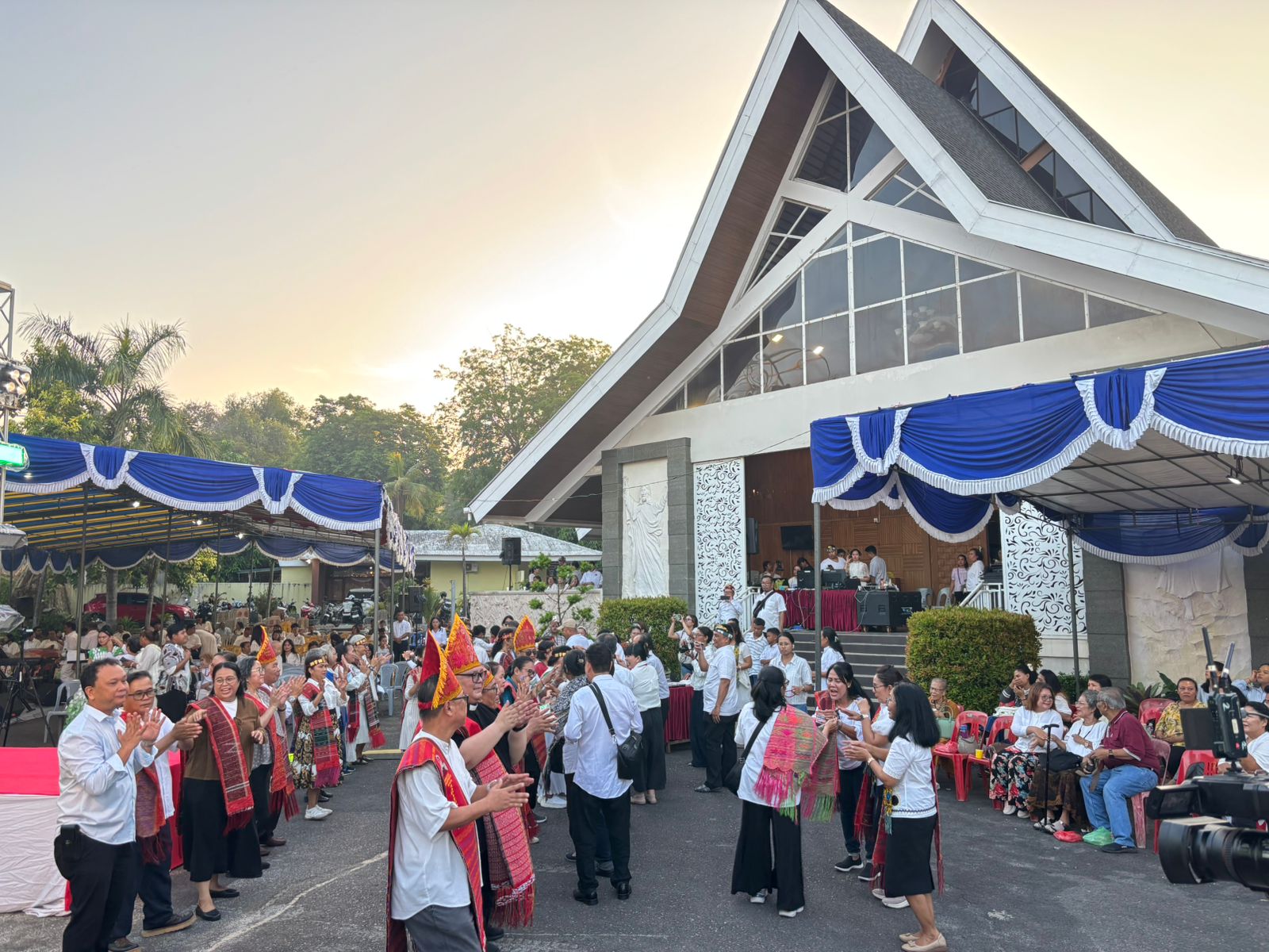 Rangkaian kegiatan perayaan Hari Paskah 2026 di Kecamatan Batu Ampar, Kota Batam. Foto: Ist