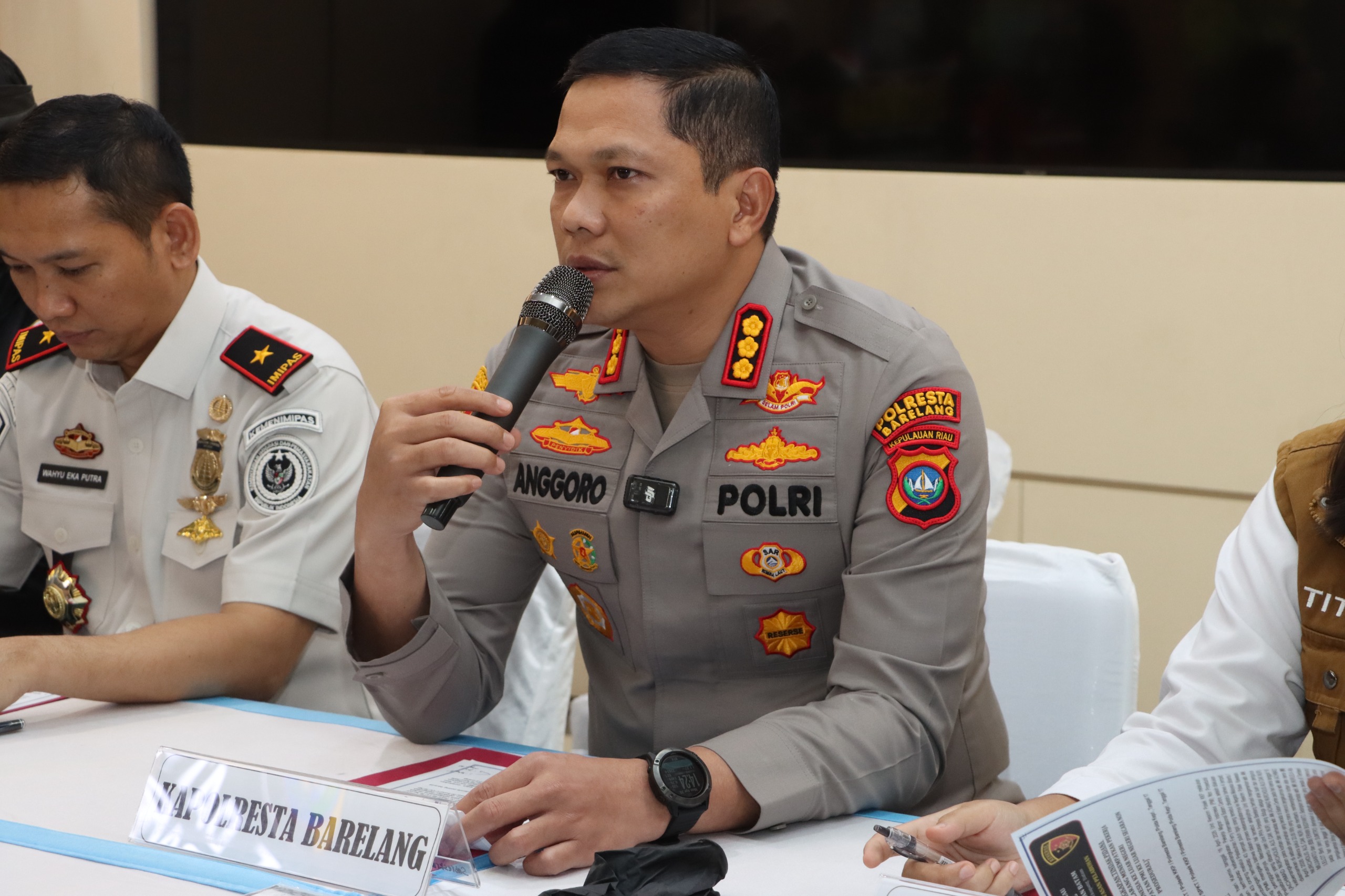 Kapolresta Barelang Kombes Pol Anggoro Wicaksono. Foto: Ist