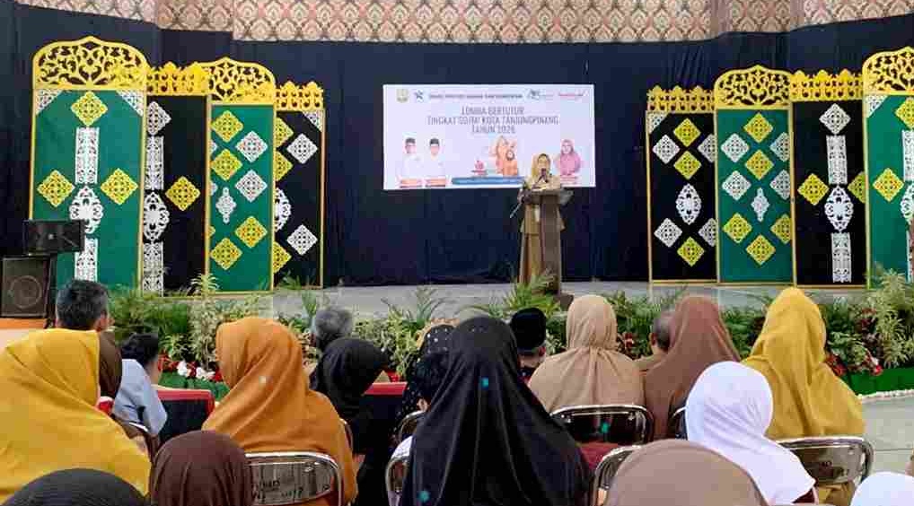 Pembukaan lomba bertutur tingkat SD tahun 2026 yang digelar DPK Tanjungpinang. Foto: Ist