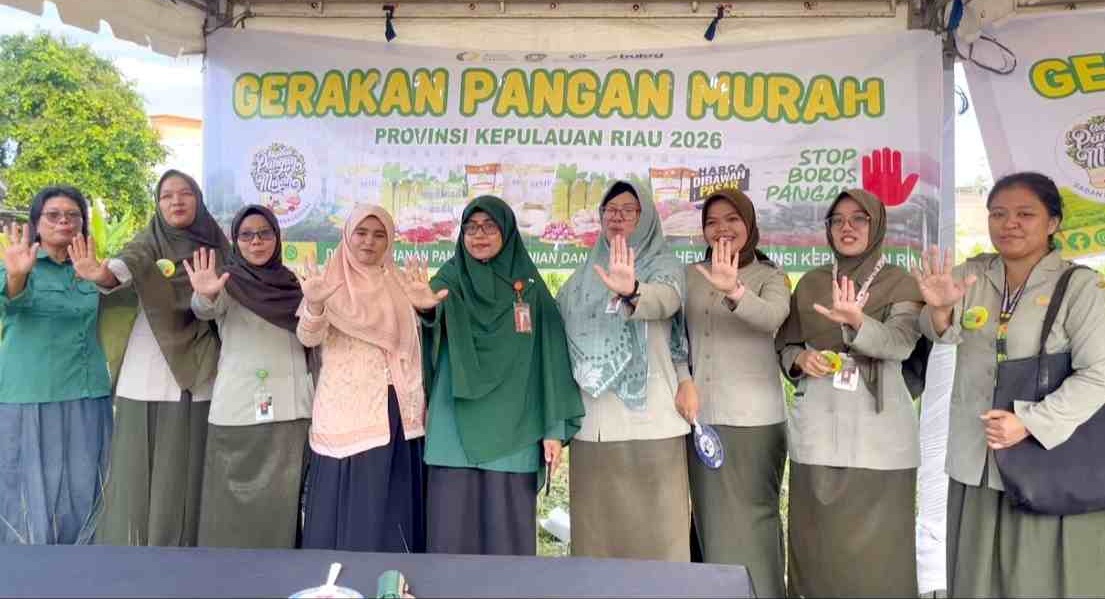DP3 Tanjungpinang mulai kampanyekan program stop boros pangan. Foto: HO-Humas Pemko Tanjungpinang