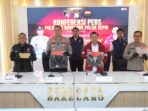 IMG-20260525-WA0074 Konfrensi pers pengungkapan kasus curat di perumahan elit di Batam. Foto: Ist