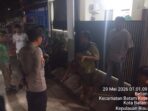 Personel kepolisian saat memediasi permasalahan antar dua warga di Perumahan Valencia, Kota Batam. Foto: Dok Polsek Batam Kota