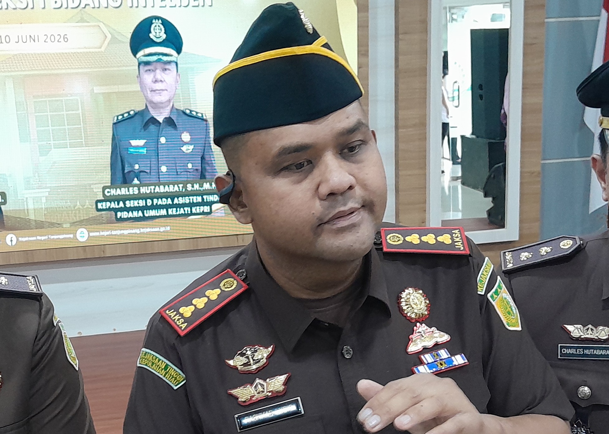 Kajari Tanjungpinang, Rachmad Surya Lubis. Foto: Dok sinarsiber