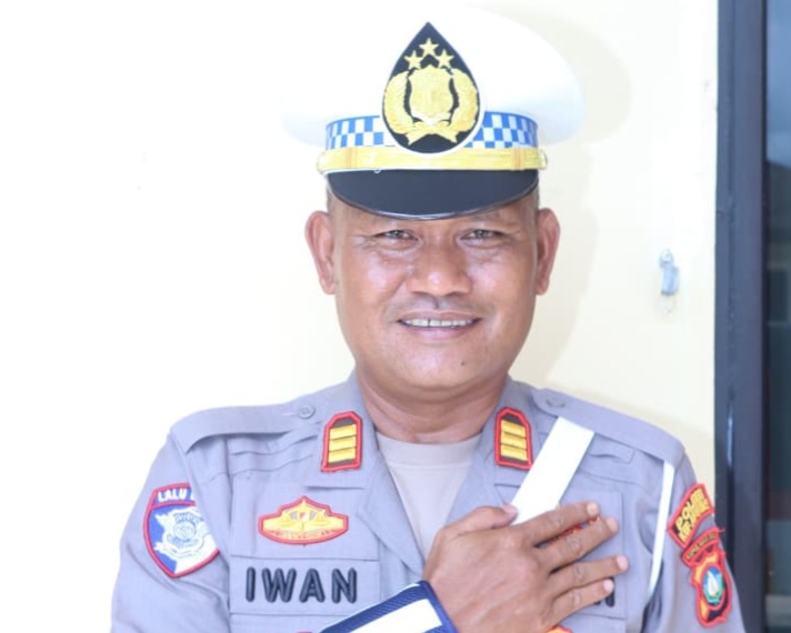 Kasatlantas Polres Kepulauan Anambas, AKP Iwan Setiawan. Foto: Ist