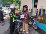 Personel Satlantas Polresta Barelang saat pelaksanaan patroli hunting. Foto: Ist