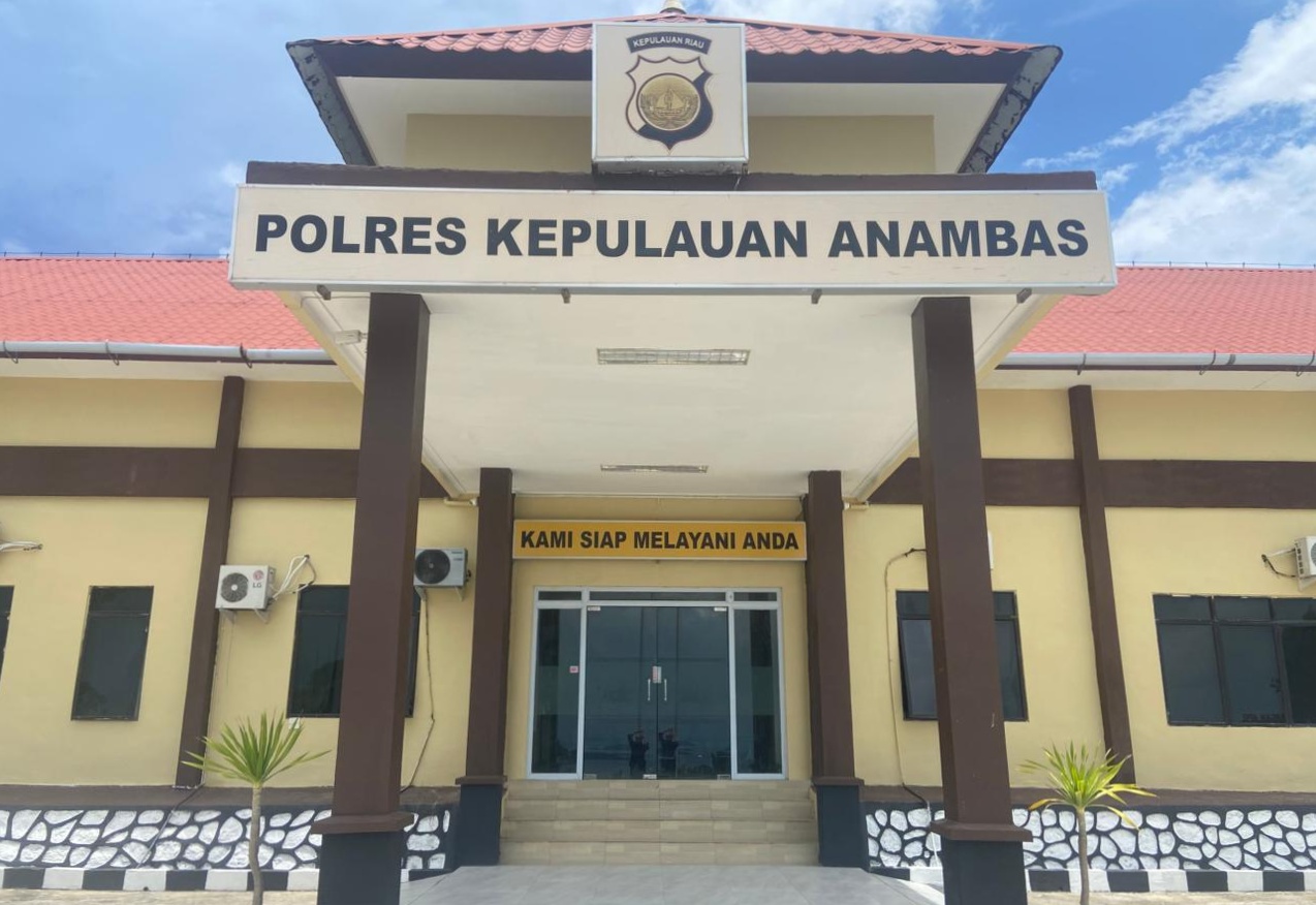 Gedung Kantor Polres Kepulauan Anambas. Foto: Ist