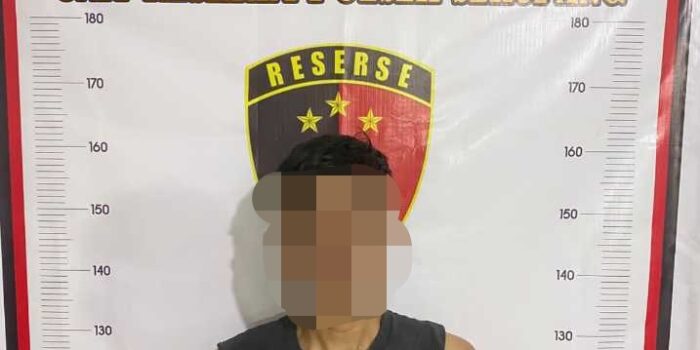 HSS (25), terduga pelaku pencurian. Foto: Ist