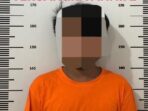 1001137868 ME, terduga pelaku curas saat diamankan polisi. Foto: Dok Polsek Sagulung