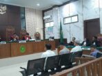 20260811_145039 Suasana persidangan kasus korupsi penyimpangan penutupan asuransi aset PT Persero Batam pada PT Berdikari Insurance Cabang Batam periode 2012 hingga 2021. Foto: Rindu Sianipar
