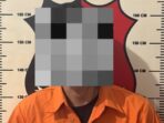 I (29), tersangka kasus penganiayaan saat diamankan polisi. Foto: Dok Polsek Bengkong